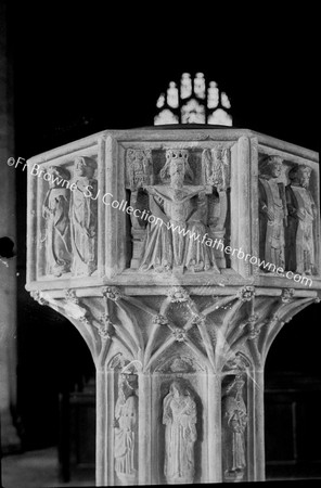 THE FONT GLORY OF THE CROSS